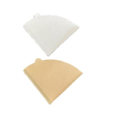 Biodegradable Coffee Drawing Paper V Cone Shaped For V60 Filters 50g/Sqm