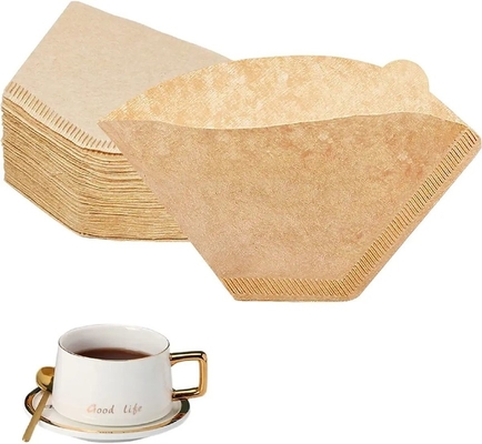 Disposable Cone Shaped Coffee Filter Paper #4 100pc One Bag 12.5x16.5 Cm Size