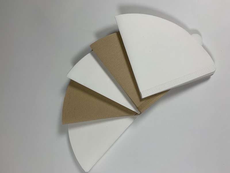 Biodegradable Coffee Drawing Paper V Cone Shaped For V60 Filters 50g/Sqm