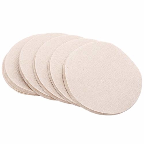 100pcs Round Coffee Filter Moka Pot Paper Filter For Espresso Coffee Maker