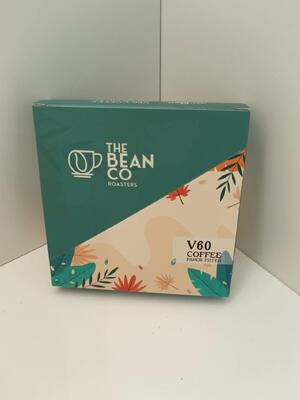 V-förmiger Kaffeefilter 100 Pack Einweg-Kegel-Papierfilter für das Übergießen mit Originalholzpulp und Rissbeständiges Design